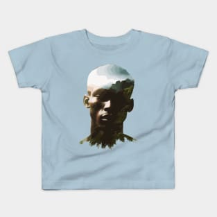 Afrocentric Man Nature Kids T-Shirt